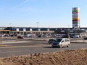 Das Aischpark-Center in Höchstadt   Foto: Christian Bauriedel