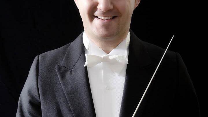 Johannes Klumpp dirigiert die Hofer Symphoniker Foto: privat