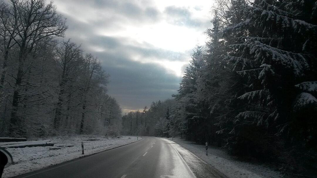Schnee und Eis - Die schönsten Aufnahmen aus Franken