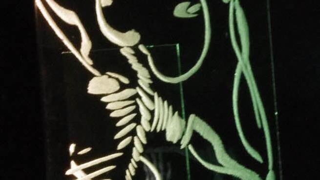 "Die Enge der Leichtigkeit des Seins" von Winfried Wunderlich. Foto: Marco Meißner