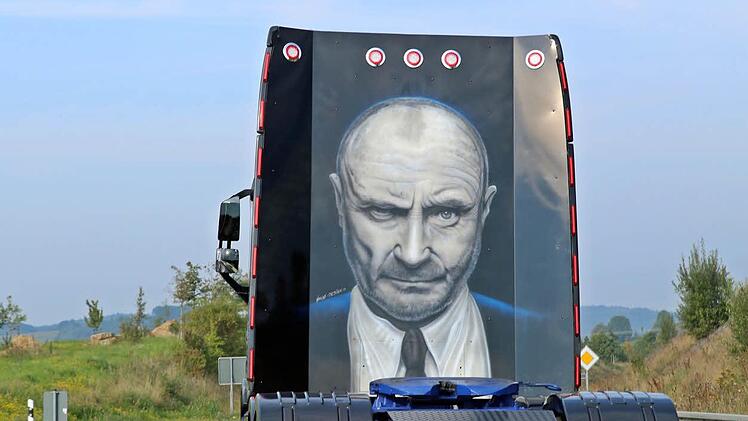Der Phil-Collins-Laster on tour  Foto: privat