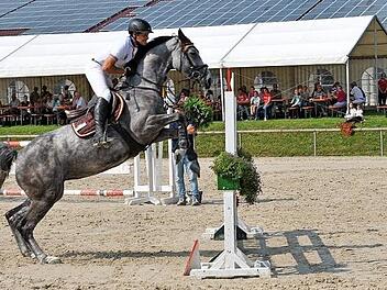 rei Tage lang ging es in Gro&szlig;bardorf um Bestleistungen bei den Springpr&uuml;fungen.  Foto: Vossenkaul