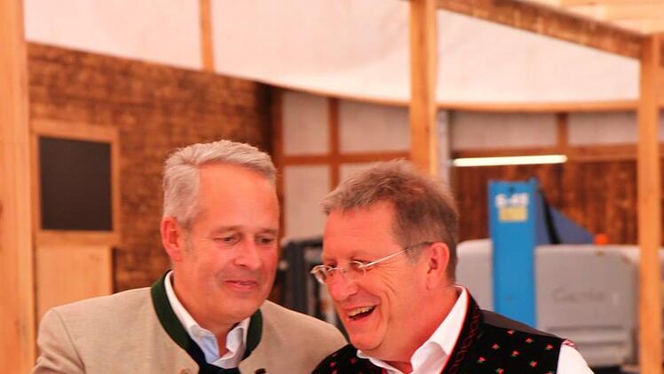 Probeanstich zur Kulmbacher Bierwoche 2018.  Foto: Jürgen Gärtner