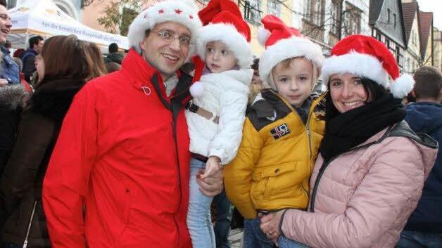 Impressionen vom weihnachtlichen Frühschoppen in Kulmbach 2015. Foto: Sonny Adam