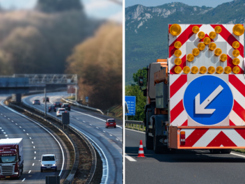 Wegen Bauarbeiten: Sperrung einer Anschlussstelle auf der A9