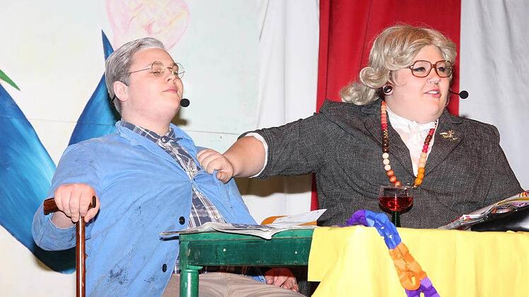 Beim Maßbacher Büttenabend in der Lauertalhalle. Foto: Dieter Britz