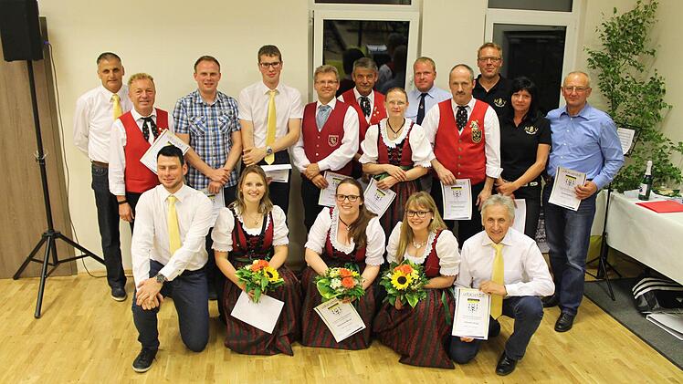 Ehrungen beim MSV Modlos. Foto: privat