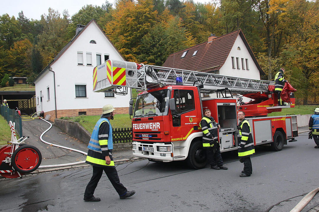 Brand in Neustadt bei Coburg