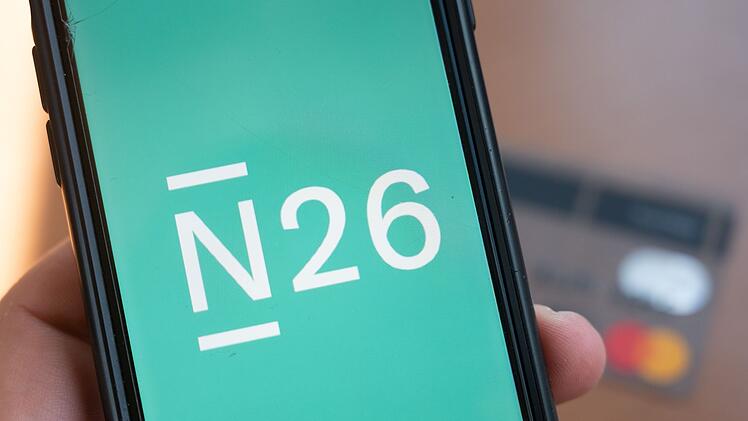Smartphone-Bank N26