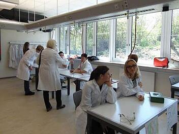 Die neuen Räume sind großzügiger gestaltet als die alten.  Fotos: Petra Malbrich