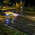 Unwetter in Mittelfranken: Unterführungen in Nürnberg überschwemmt