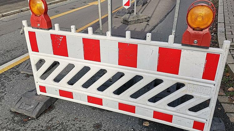 Bayreuth: Hohenzellernring ab Montag teils gesperrt - wegen Reparatur einer Leitung