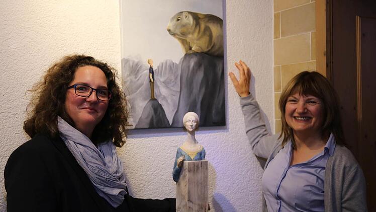Antje Jakob und Uschi Neuwert Fotos: Franz Galster