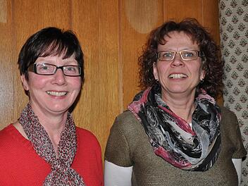 Neu gewählt wurden Brigitte Richter (Beisitzerin) und Marion Herbert (stellvertretende Vorsitzende). Foto:Petra Heurich