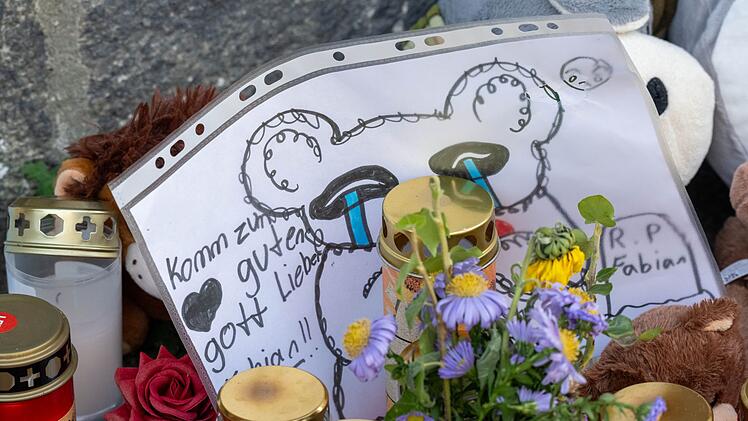 Trauer nach Tod von Fabian