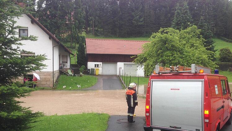 Überflutungen in Seelabach Foto: Stefan Wicklein