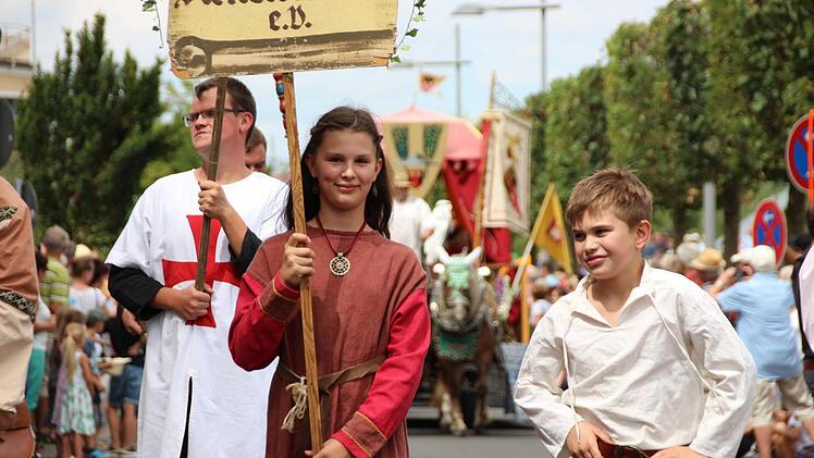 Rakoczy-Festzug 2018 in Bad Kissingen Foto: Benedikt Borst