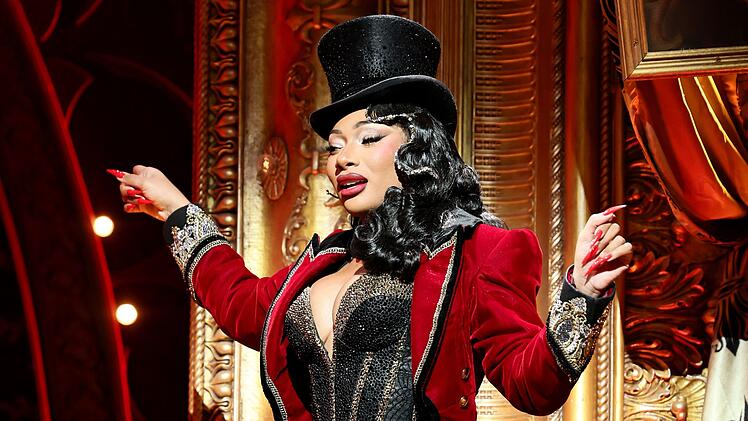 Megan Thee Stallion feierte erst k&uuml;rzlich ihr "Moulin Rouge"-Deb&uuml;t am Broadway.