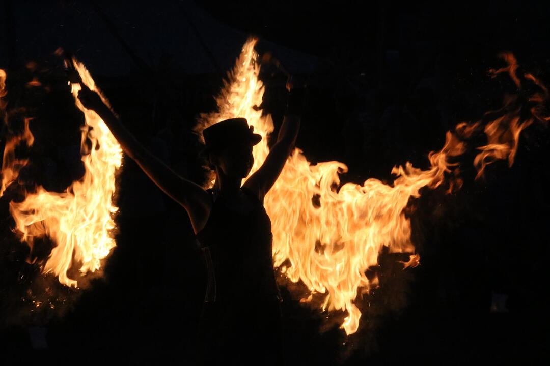Klangtherapie 2017 - Die Feuershows