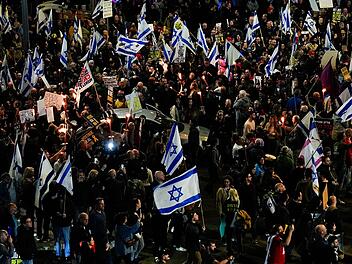 Demonstration in Tel Aviv