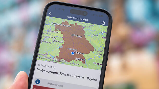 Probealarm am Warntag 2026 in Bayern
