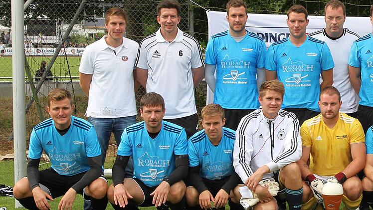 Am Ende durften sich die Redwitzer über den dritten Rang und...