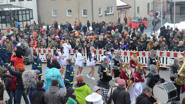Die Rothenkirchener Narren. Foto: Hofmann