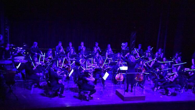 Impressionen vom Schulkonzert des MGF-Gymnasiums Kulmbach. Foto: Uschi Prawitz