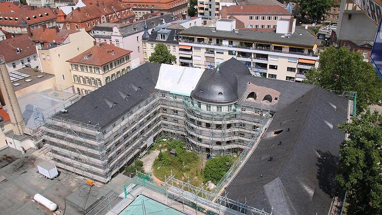 Eindrücke von der Baustelle für das neue Behördenzentrum. Foto: Ralf Ruppert