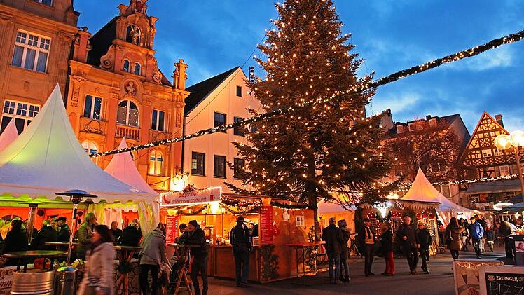 Der Bad Kissinger Lichterglanz ist ein Treffpunkt für Jung und Alt.