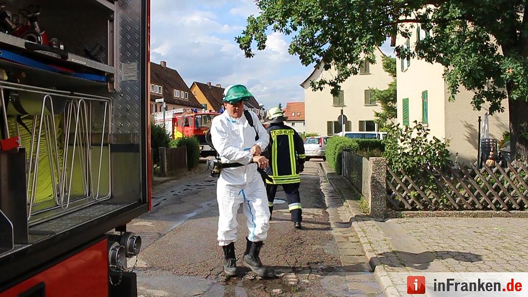 Wohnhausbrand in Bad Windsheim