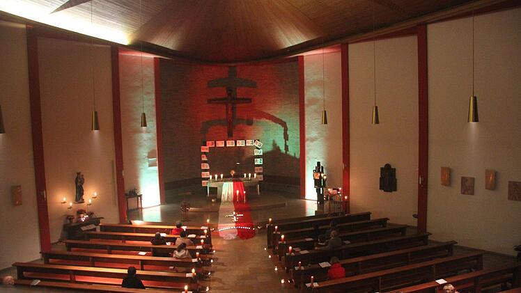 Bei der Nacht der Lichter war die katholische Kirche St. Hedwig eine Nacht lang geöffnet.  Foto: Sonny Adam