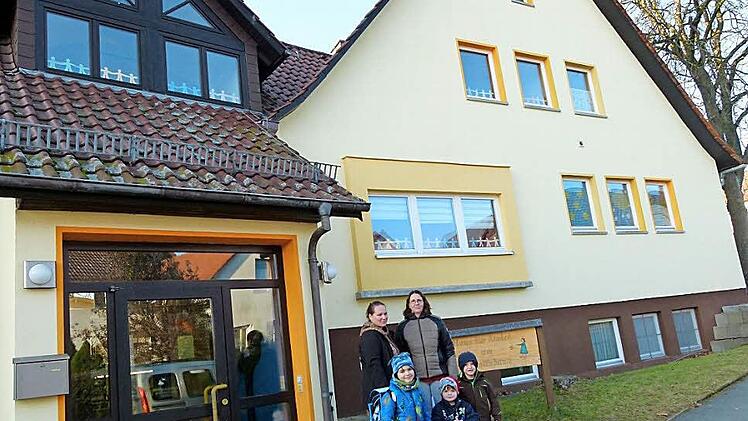 Das "Haus der Kinder am Kastanienbaum" ist äußerlich in Schuss. Im Innenbereich sind jedoch Sanierungsarbeiten erforderlich. Foto: Doris Weidner