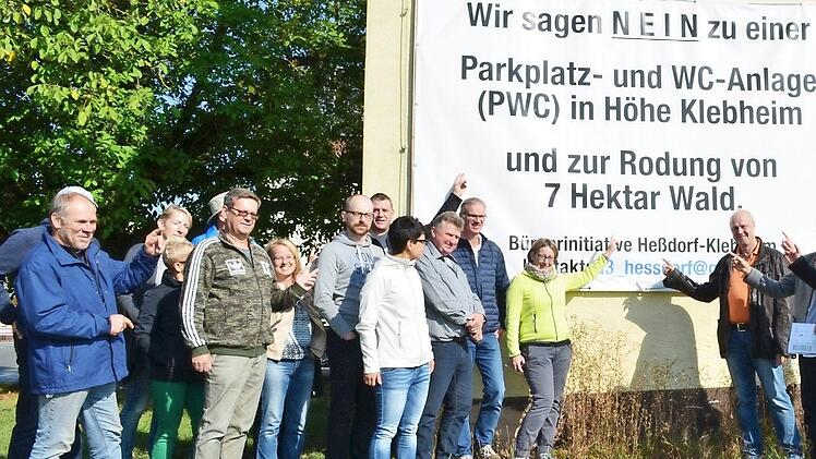 Auch 2016 gab es eine Protestaktion. Foto: Archiv, Larissa Händel