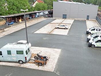 Auf dem Parkplatz des Deutschen Dampflokomotiv-Museums soll eine E-Ladesäule für Kraftfahrzeuge entstehen. Foto: Werner Reißaus