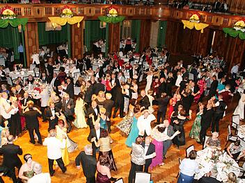 Bad Kissingen erlebte eine rauschende Ballnacht. Foto: Werner Vogel