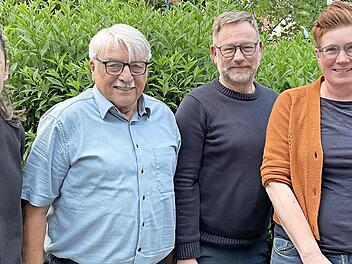 In den neuen Vorstand wurden (von links) Simone Schmierer, Heinz Kuntke, Jochen Kellner und Peggy Zinke gew&auml;hlt.