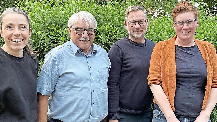 In den neuen Vorstand wurden (von links) Simone Schmierer, Heinz Kuntke, Jochen Kellner und Peggy Zinke gew&auml;hlt.