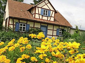 Im Kreis Lichtenfels gibt es viele vorzeigbare Gärten, wie diesen hier in Unterzettlitz. Landrat Christian Meißner plädiert dafür, diese schönen Orte künftig immer mal wieder der Öffentlichkeit zu zeigen, damit sich alle Gartenliebhaber Anregungen holen können. Archivbild: Matthias Einwag