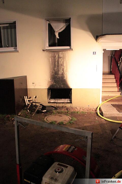 Brand im Asylheim Kulmbach: Großeinsatz