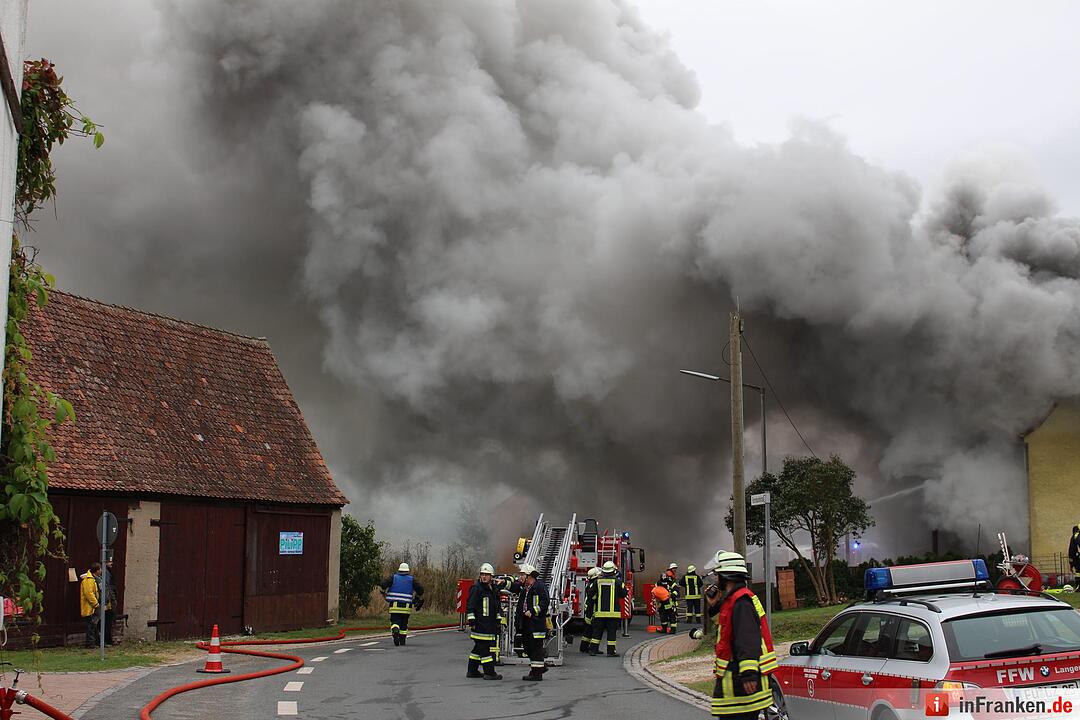 Kreis Fürth: Zwei Verletzte bei Brand