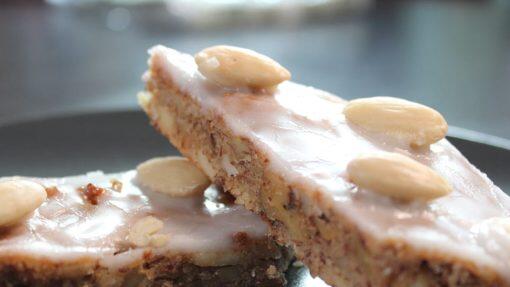 Einfache Elisenlebkuchen vom Blech