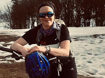 Immer in Bewegung - und zwar am liebsten in der Natur: Isabell Hergenröther. Foto: privat