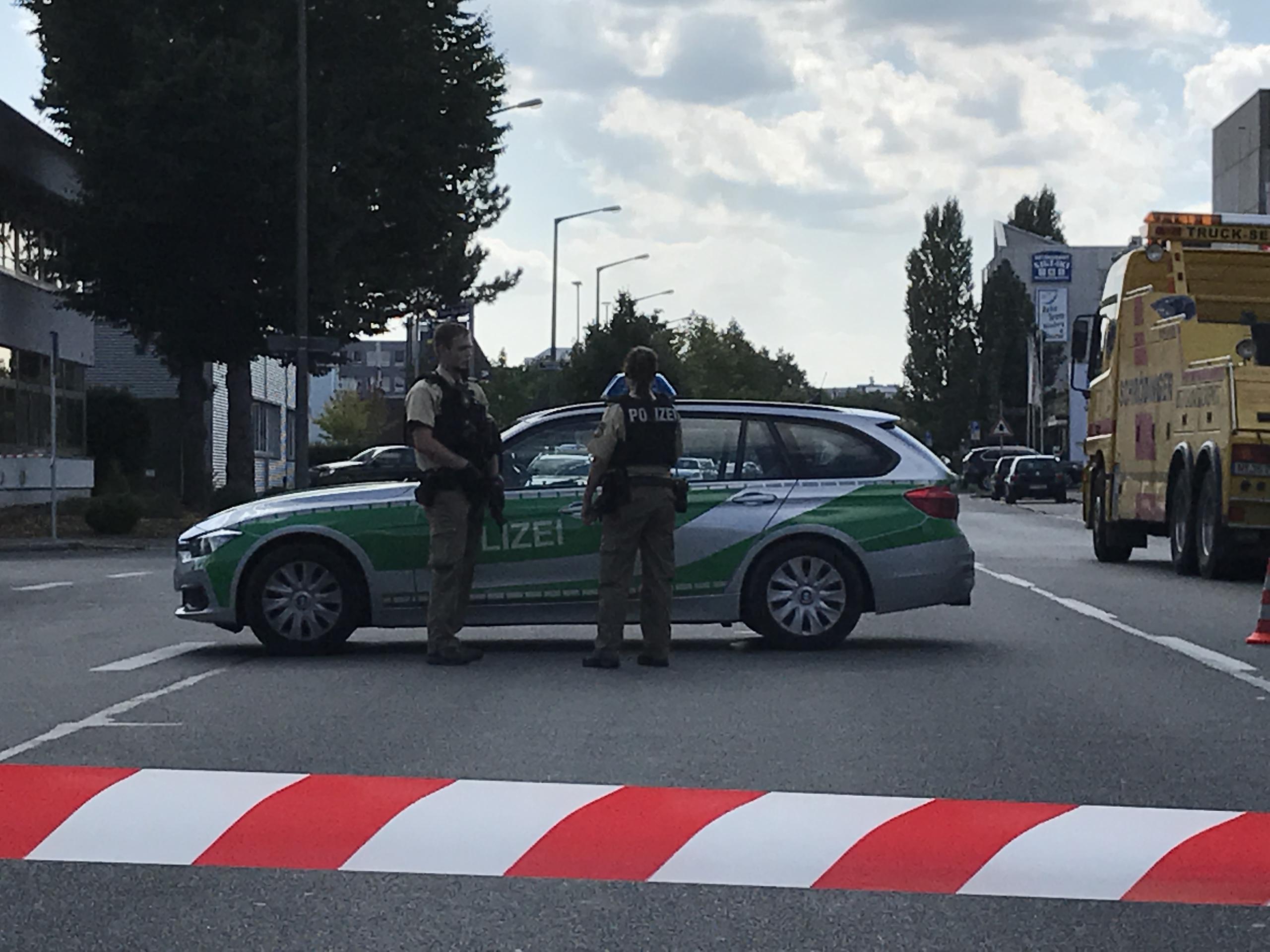 großeinsatz polizei heute nähe langwasser