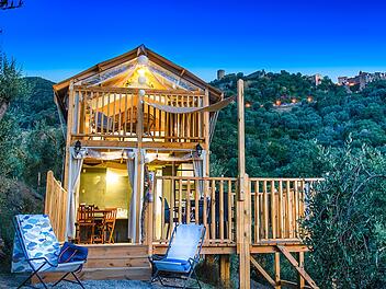 Glamping am Gardasee: Air Lodge