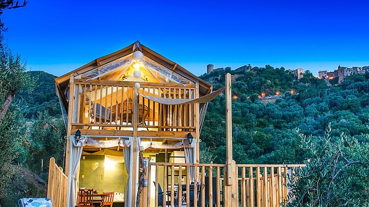 Glamping am Gardasee: Air Lodge