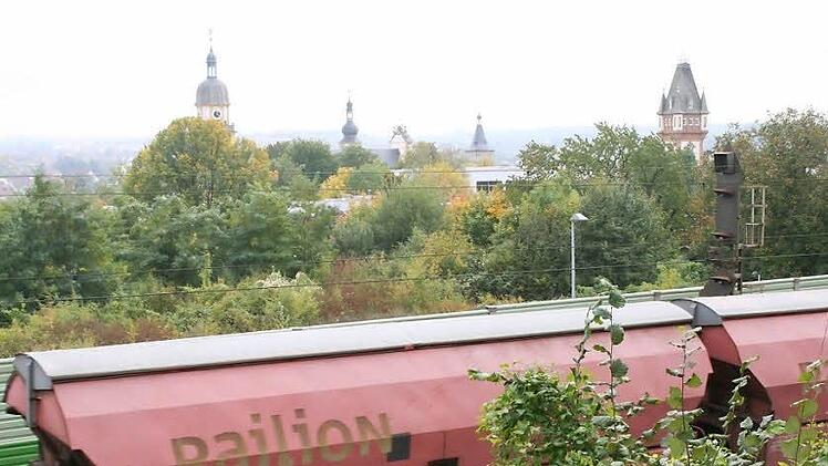 Vor allem die Güterzüge machen den Anliegern am Eselsberg zu schaffen.  Foto: Paulus