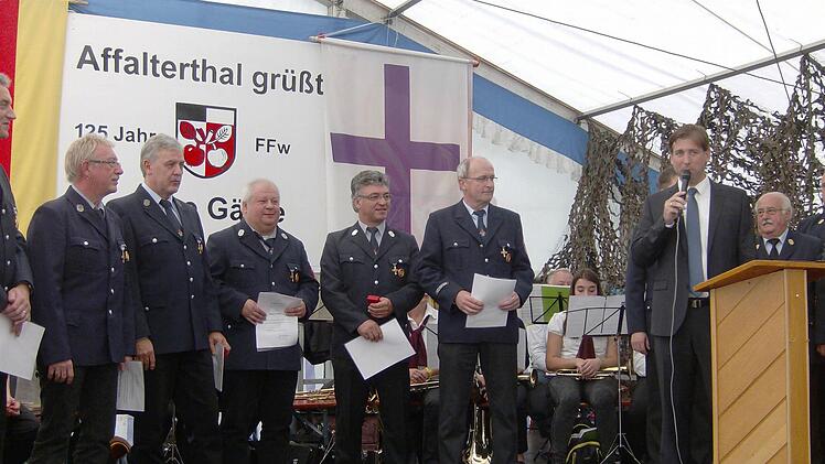 125-Jahr-Feier der FFW Affalterthal. Foto: Petra Malbrich