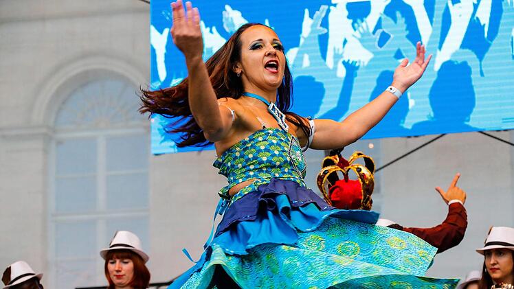 Impressionen von der Eröffnung des 26. Samba-Festivals. Foto: Matthias Hoch
