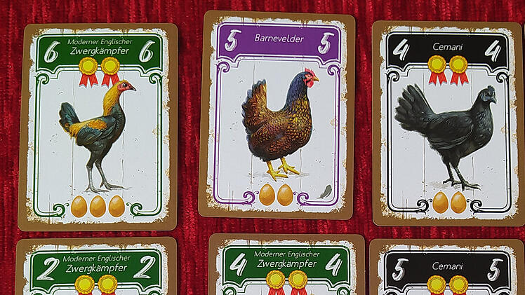 Hennen im Test - Kartenlegespiel mit taktischen Kniffen